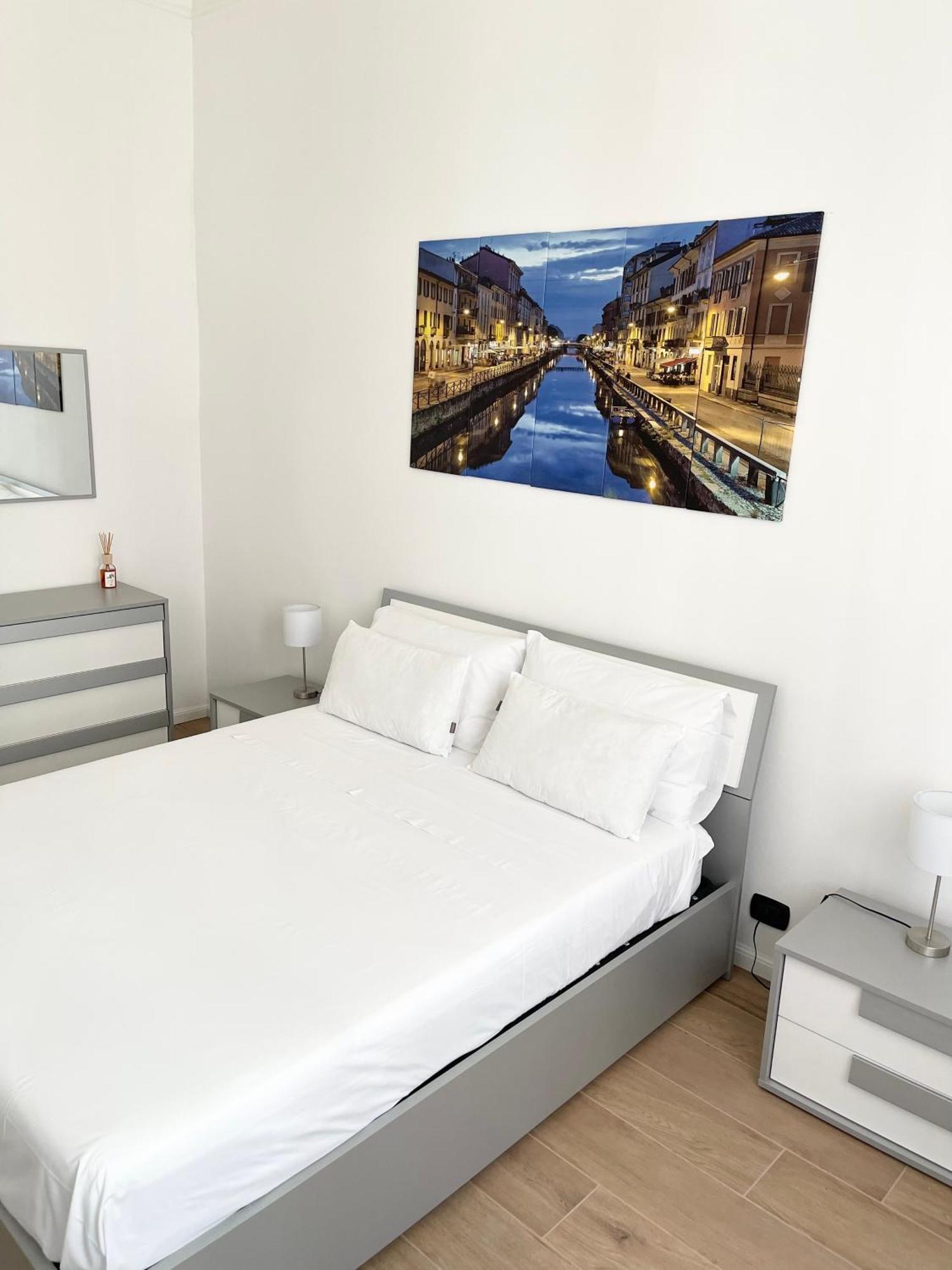 Ferienwohnung Ampio Bilocale Zona Navigli Mailand Exterior foto